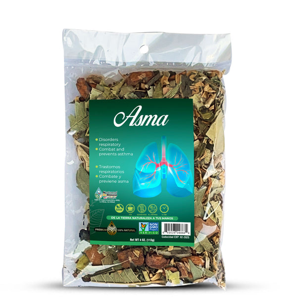 Compuesto Herbal Asma Bolsa de 4 Oz Mejor Respiración