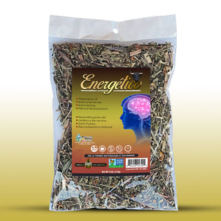 Compuesto Herbal Energético 4 oz. 113gr. Energía Mental con Plantas Medicinales