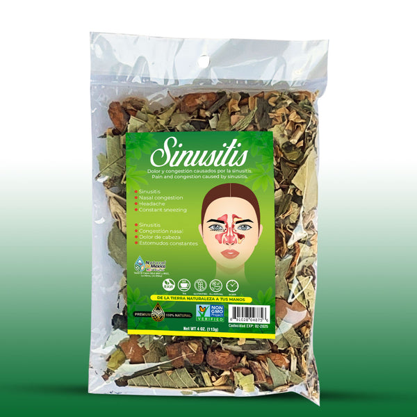 Compuesto Herbal Sinusitis 4 Oz Sinus Congestion & Pain Relief