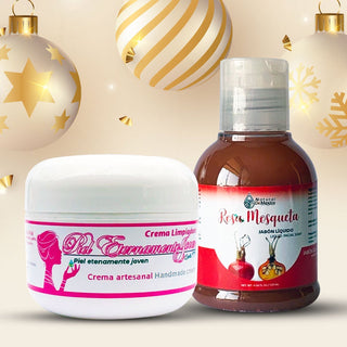 Crema Lupita T.t. y Jabón Líquido de Rosa Mosqueta