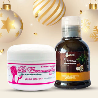 Crema Lupita T.t. Piel Eternamente Joven y Jabón Líquido de Coco