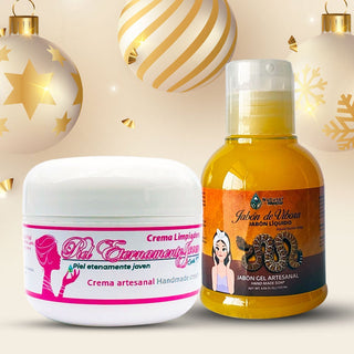 Crema Lupita T.t. Piel Eternamente Joven y Jabón Líquido de Víbora