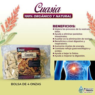 Cuasia Quassia Bark Herb Tea 4 oz. 113gr. Cuasia Bitter Wood