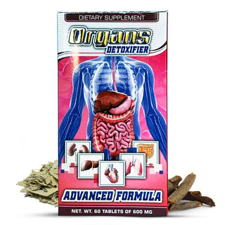 Desintoxicador de Organos Suplemento 60 Tabs. Formula Avanzada Limpieza Total