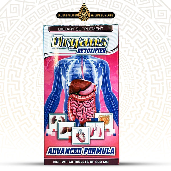 Suplemento Desintoxicador de Órganos Limpieza de Colon y Estómago