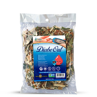 Compuesto Herbal DiabeOut Bolsa de 4 Oz