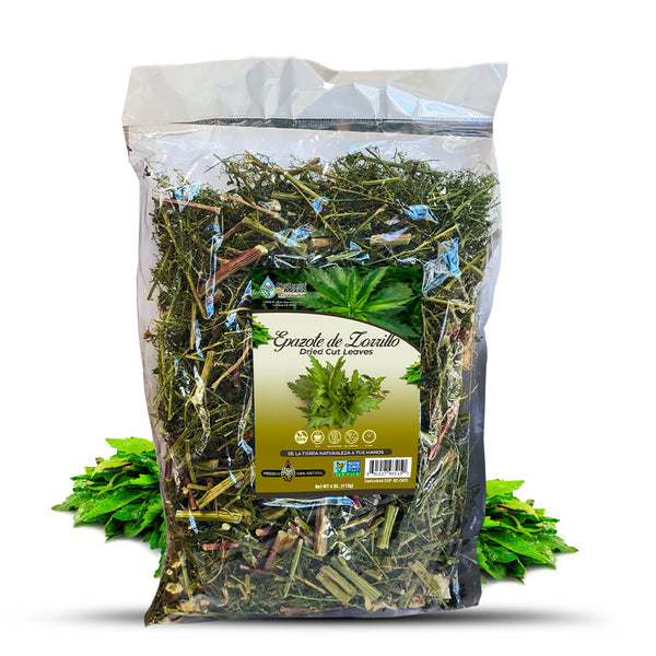 Herb Epazote de Zorrillo Herb Tea 4 oz 113gr. Mexican Epazote Dried
