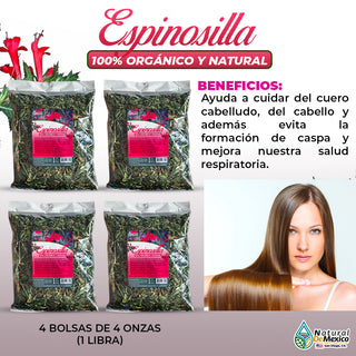 Espinosilla – 4 Bolsas de 4 Onzas (1 Libra)