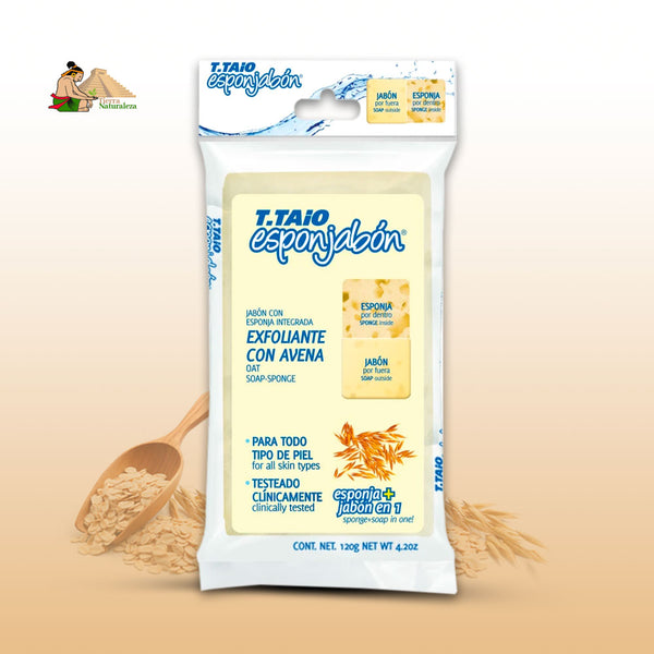 Esponjabon de Avena Exfoliante T.Taio