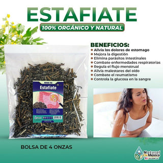 Estafiate Estefiate Herb Tea 4 oz. 113 gr. Mugwort Herb from Mexico