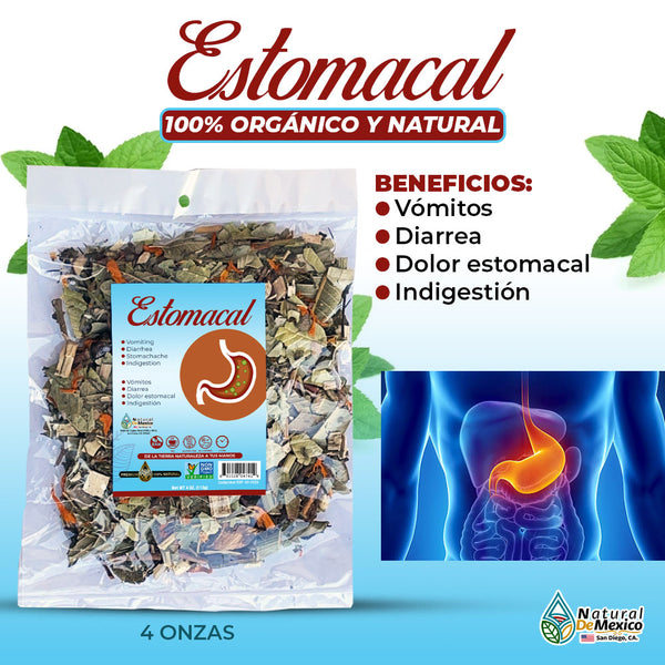 Compuesto Herbal Estomacal Bolsa de 4 Oz Salud Estomacal