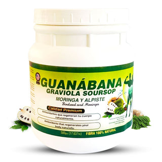 Fibra de Guanábana Reforzado con Moringa y Alpiste Graviola Soursop