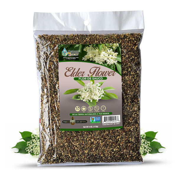 Elderflower Herb Tea 4 oz. 113 grams Elder Flower Sambucus Nigra