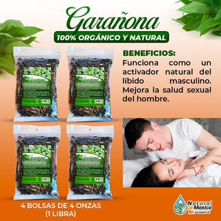 Garañona – 4 Bolsas de 4 Onzas (1 Libra)