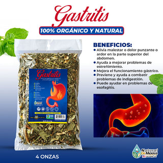 Compuesto Herbal Gastritis Tea Bolsa de 4 Onzas