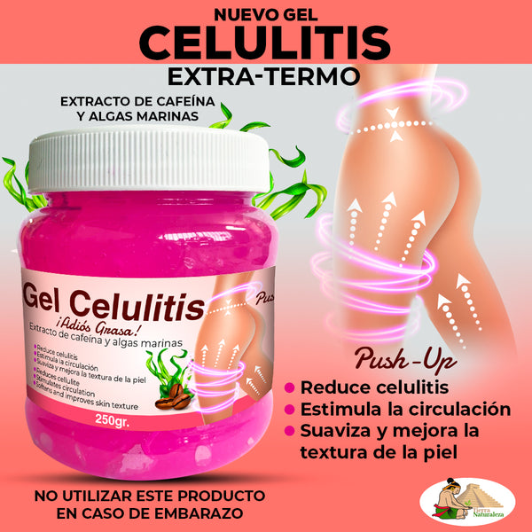 Gel Celulitis Extra Termo Con Cafeína y Algas Marinas