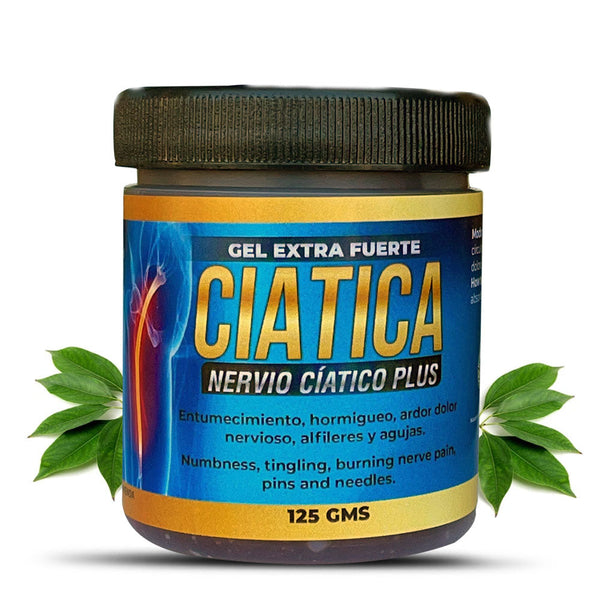 Ciática Gel 125 gr. Gel Extra Fuerte Sciatic Nerve Pain