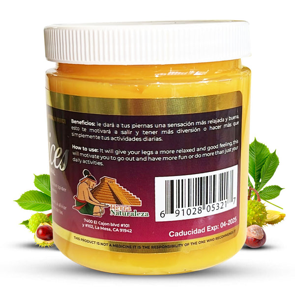Gel para Varices Extra Fuerte 250 Gr Mejora la Circulacion y Alivia las Varices