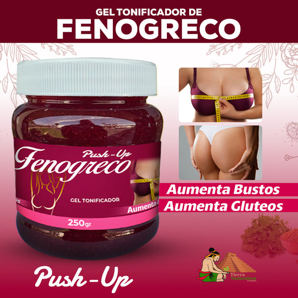 Gel de Fenogreco para Glúteos y Senos más Grandes