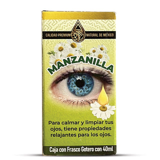 Gotas Manzanilla Para Ojos Propiedades Relajantes Extra Grande 40ml