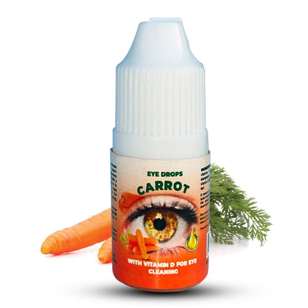 Gotas de Zanahoria Para los Ojos Eye Drops Reforzado con Vitamina D