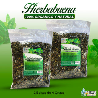 Hierbabuena Tea 8 oz-227g (2/4 oz) Natural Fresh Breath