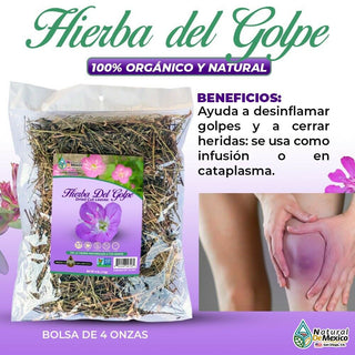 Hierba del Golpe Herb Tea 4 oz. 113 gr. Oenothera Rosea Mexican Herb
