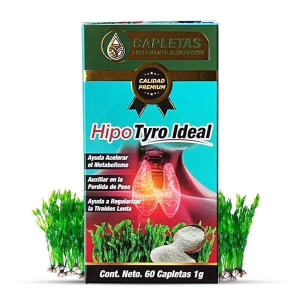 Suplemento Natural Hipo Tyro Ideal para la Tiroides Calidad Premium