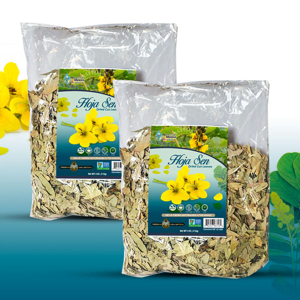 Hojas Sen Herbal Tea 8 oz-227g (2/4 oz)Dried Senna Leaves Tea