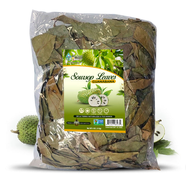 Guanábana Leaves Herb Tea Soursop Leaves 4 oz. 113gr.