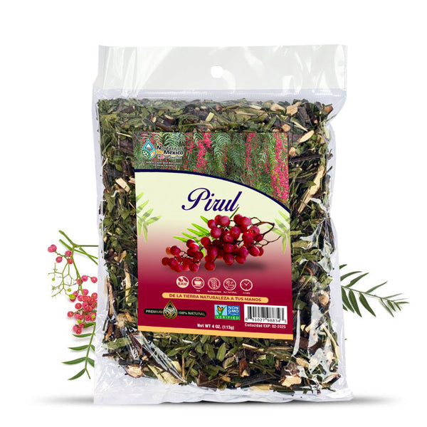 Pirul Herb Tea Schinus Molle 4 oz. 113 grams Lollipop Tree / Lollipop Tree