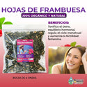 Hojas de Frambuesa Fertilidad 4 oz. 113 gr. Hierba Tea