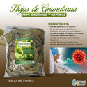 Hojas Guanabana (Soursop - Graviola - Hojas de Guyabano) 4 oz. 113gr.