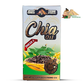 Suplemento Aceite de Chia Oil Omega 3 90 soft gels