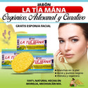 Jabón Facial La Tía Mána Hecho en Morelia Michoacan Pack 3