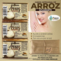 Jabón de Arroz Aclarante 100 g. Pack de 3