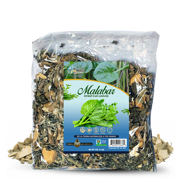 Malabar Herb Tea 4 oz. 113 grams Spinach Organic Plant