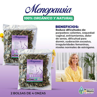 Compuesto Herbal para la Menopausia 8 oz (2 Bolsas de 4 oz)