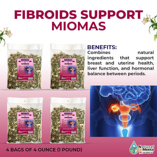 Compuesto Herbal Miomas 1 Libra Miomas Ovaricos y Uterinos