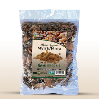 Resina Sagrada Mirra 4 Oz-113gr. Organic Mexican Myrrh Incense