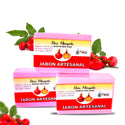Jabon de Rosa Mosqueta Ecológico y Artesanal Pack de 3 RoseHip Bar Soap