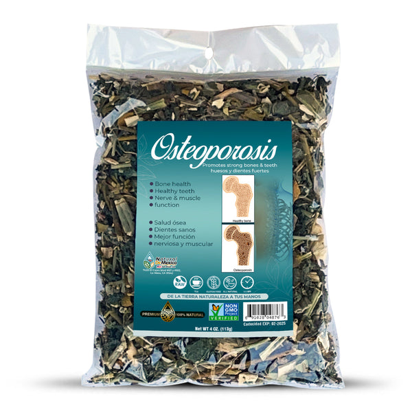 Osteoporosis Compound Herbal Tea 4 oz. 113gr. Mexican Herbs