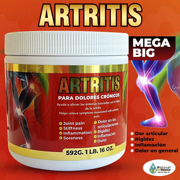 Arthritis Gel Mega Big 16 Oz 1 Pound Joint Pain Stiffness Inflammation Pain in General