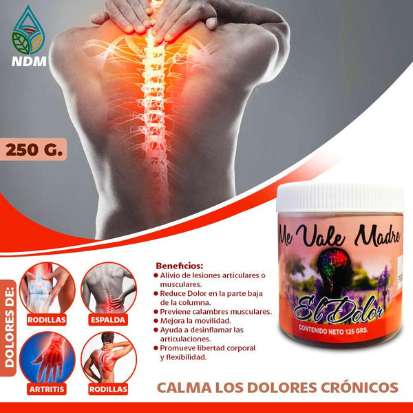 Gel Me Vale Madre Against Pain 250Gr Big Rapid Relief