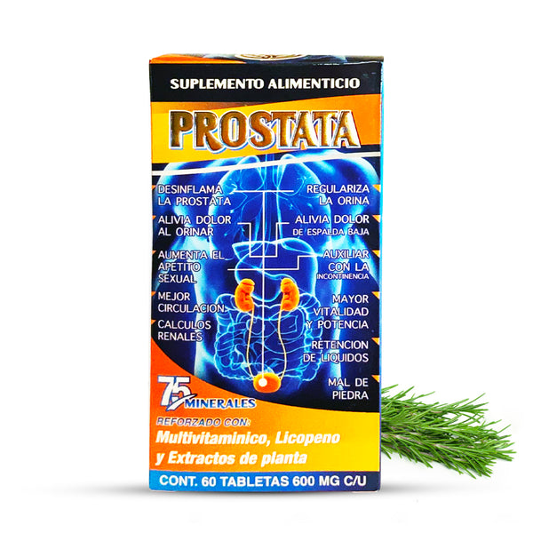 Suplemento Prostata Support Health Urinary Flow Supplement Pure Extract 60 Tabs