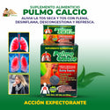 Pulmo Calcio Vitaminado Extra Fuerte para la Tos con Flemas 120 Tabs