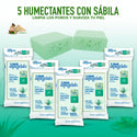 Esponjabón Sábila Humectante T.TAiO Pack de 5