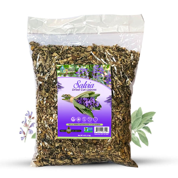 Sage Herb Tea 4 oz. 113 grams Salvia Officinalis DriedSage Leaf Herb Tea