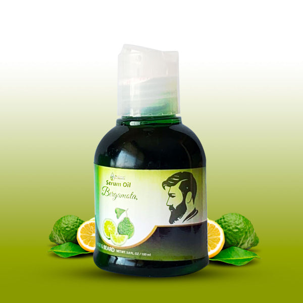 Serúm Oil Bergamota Barba y Bigote