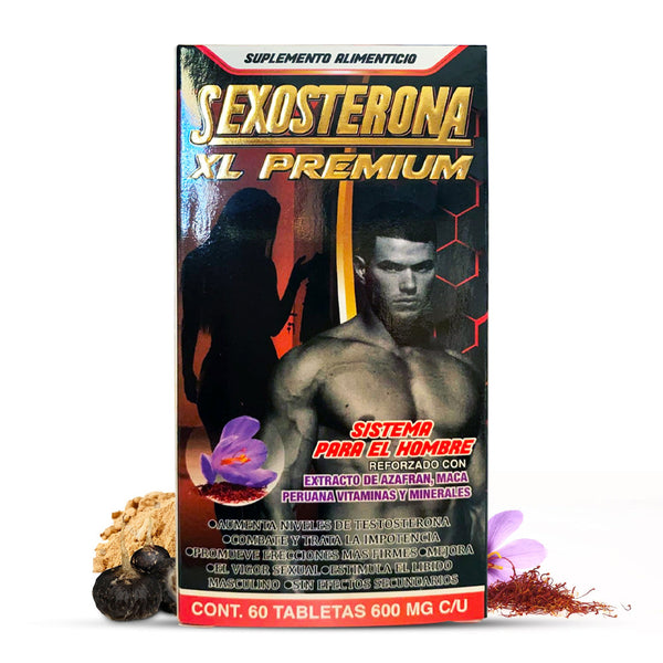 Sexsterone XL Premium Natural Supplement 60 Tabs. Extra Energy for Men